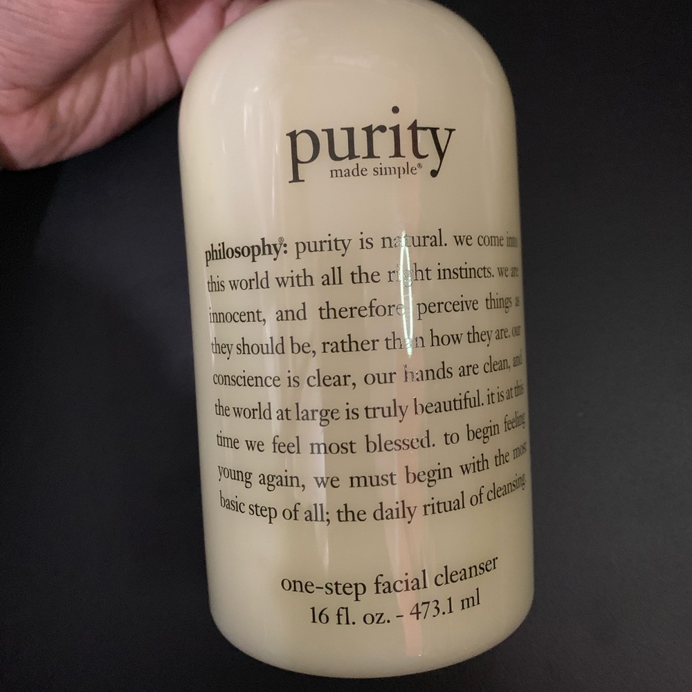 Purity made simple cleanser